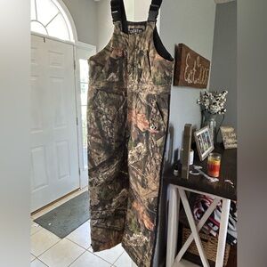 Boys Camo overalls insulated bibs